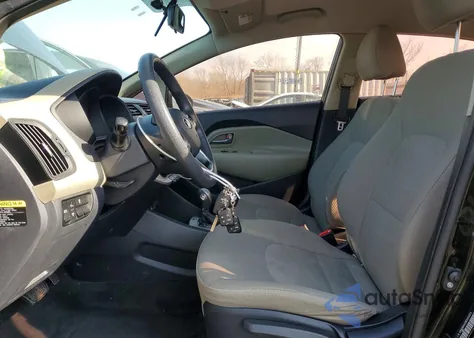 2014 Kia Rio Lx из США, поврежденный, VIN KNADM4A31E6401371